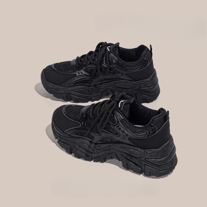 Women'S Breathable Women'S Vulcanized Shoes Summer Women'S Sports Shoes Mesh Lace Casual Shoes  De Mujer