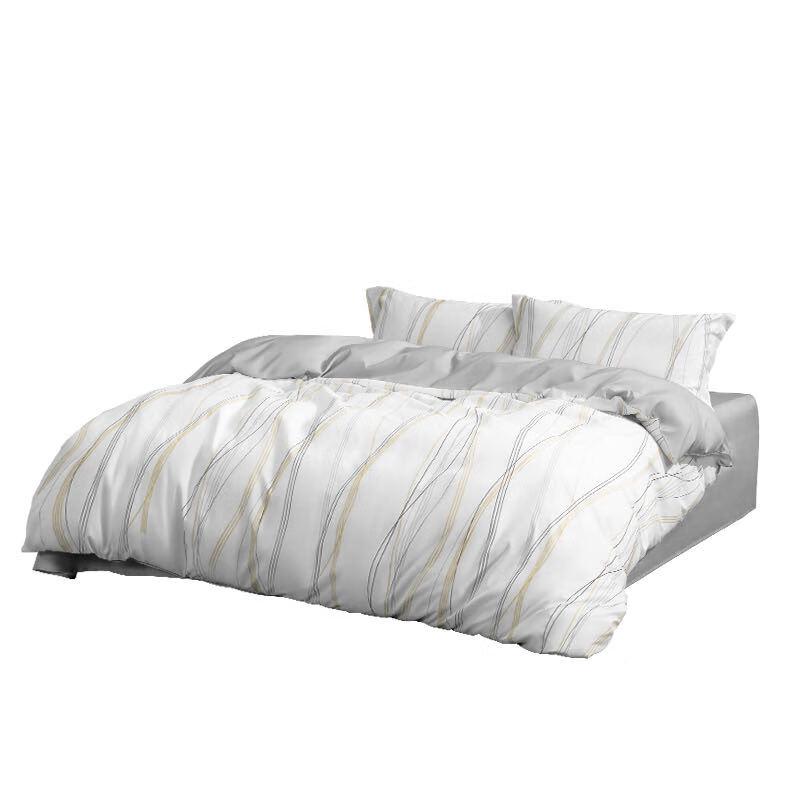 Mercury Home Textiles DH Finger Rhythm Series Brushed Printed Bedding Set