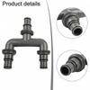 Compatibility For 32mm Hoses 3-Way Connector Hose Connector Pool Hose Adapter