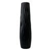 Textured Floor Standing Vase Exquisite Line Design Vase Flower Vase for Home Living Room