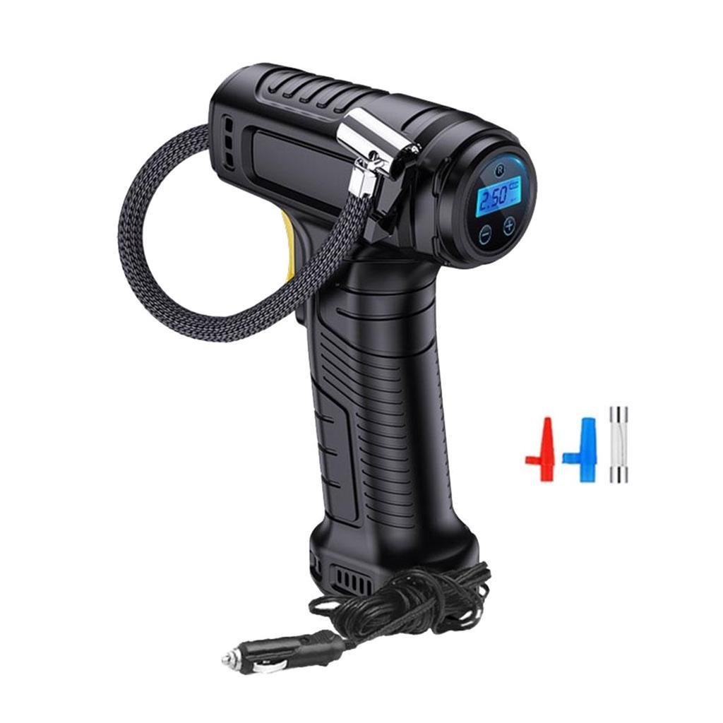 Tire Inflator Portable Air Compressor 100W 12VPortable Air Pump for Car Tires Portable Electric Air Pump for Motor Bike