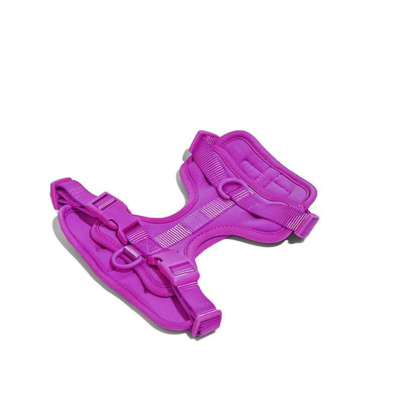 SpotWid Dog Chest & Back Bite-Proof Escape-Proof PVC Leash with Retractable Collar