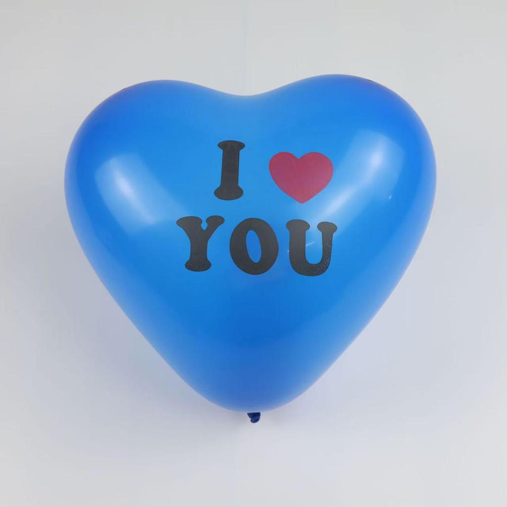 10-Inch Heart-Shaped Latex Balloons for Weddings, Birthdays, Festivals, and Venue Decorations
