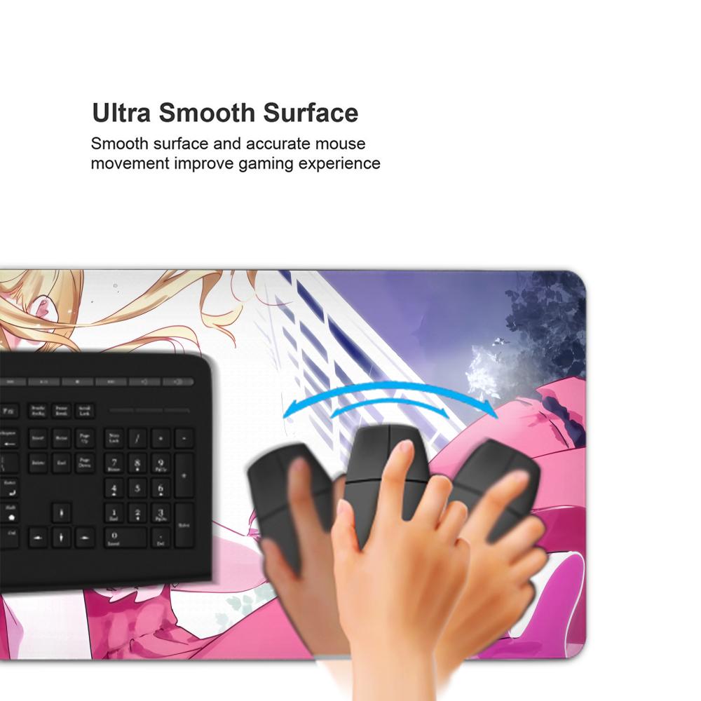 yamada elf Mouse Pad 500X1000 mm Large Gaming Mousepad Gamer XL Rubber Otaku Keyboard Pad Laptop Desk Mat