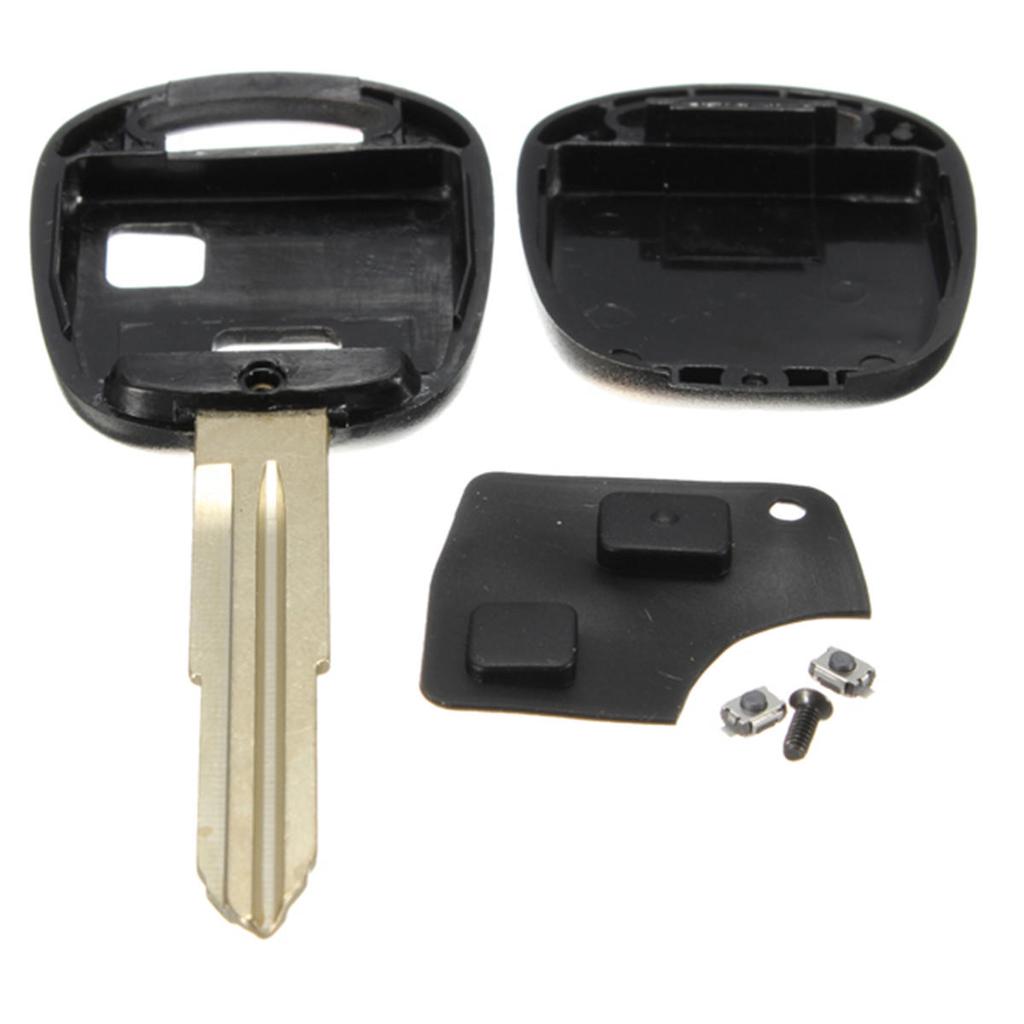 für Toyota Yaris 2 tasten funkschlüssel DIY reparatursatz gummi batterie 2 für Toyota Yaris 2 tasten funkschlüssel DIY reparatursatz gummi batterie 2