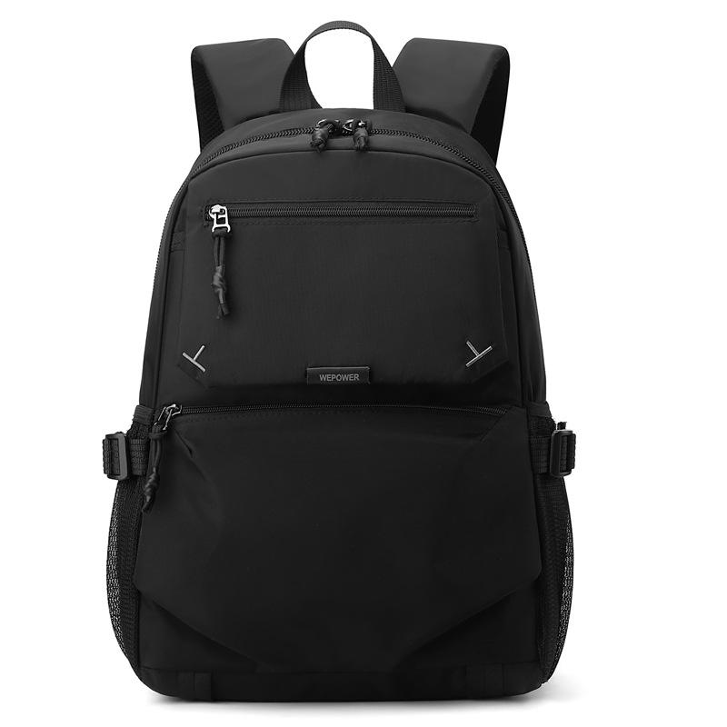 Durable Travel Nylon Backpack for Men Large Capacity Rucksack with Reinforced Stitching for Outdoor and Daily Use