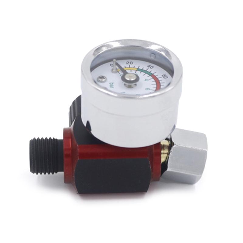 Spray Guns Air Regulator Gauge In-line Oil Water Trap Filter Separator 0-140psi Adjustment Pneumatic Tools For Airbrush