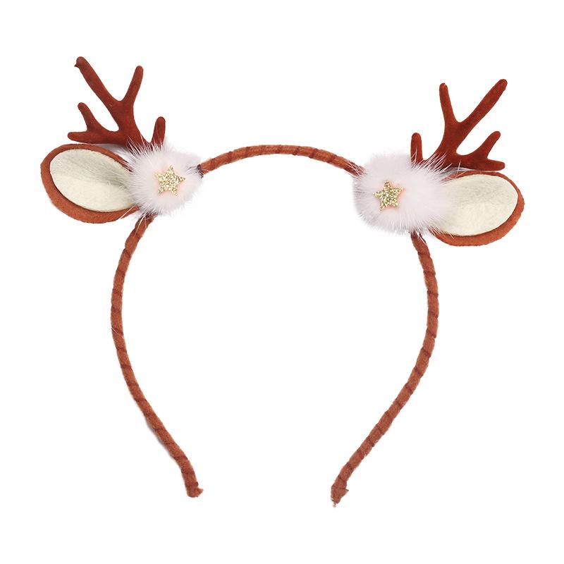 Birthday Headbands Versatile Hair Accessories Elk Antler Headdresses Hairpins Party Headwear Dress Up Supplies
