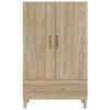 *NEW Enfilade Commode intérieure - Buffet haut Chêne sonoma 70x31x115 cm Classique - Bois d'ingénierie CL80543