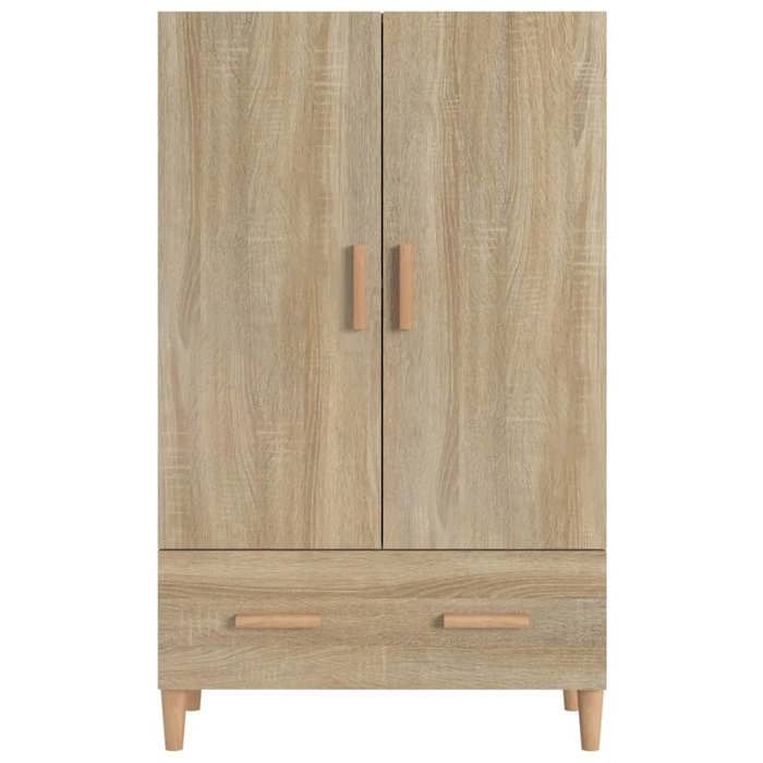 *NEW Enfilade Commode intérieure - Buffet haut Chêne sonoma 70x31x115 cm Classique - Bois d'ingénierie CL80543