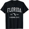 Florida T-Shirt Vintage Sports Design Floridian FL Tee T-Shirt
