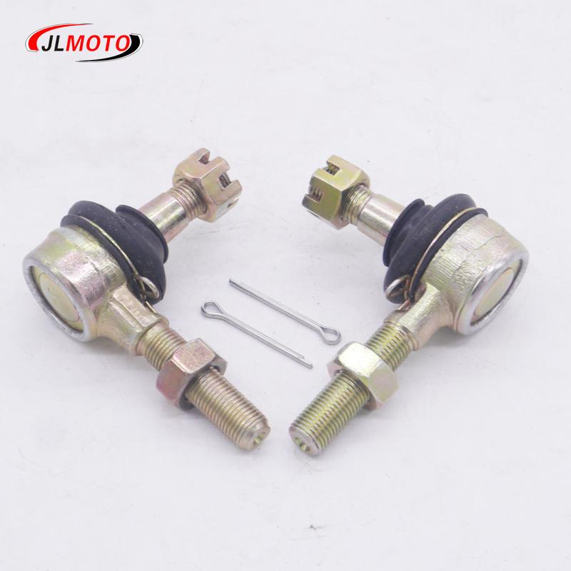 1 Pair M12-M12 LH & RH Thread Steering Tie Rod Ends kits Fit For ATV UTV Buggy Quad Bike Parts