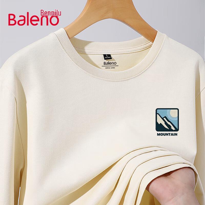 Baleno Men's Heavyweight Fleece-Lined Long-Sleeve T-Shirt