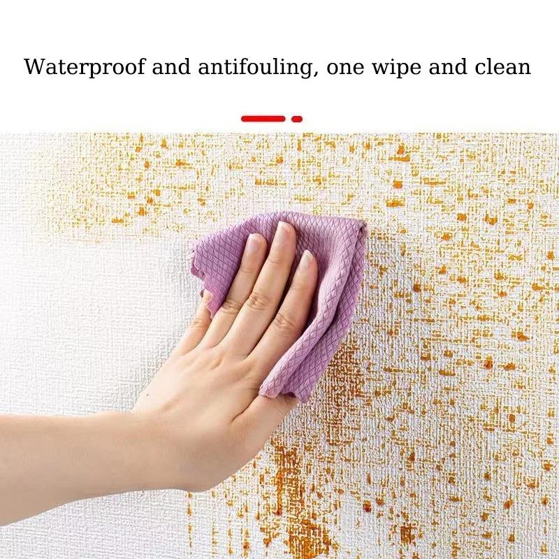 0,5*2,8 m lenjerie 3D spumă PVC autoadeziv culoare solidă îngroșat impermeabil fundal renovare perete tapet autocolante de perete