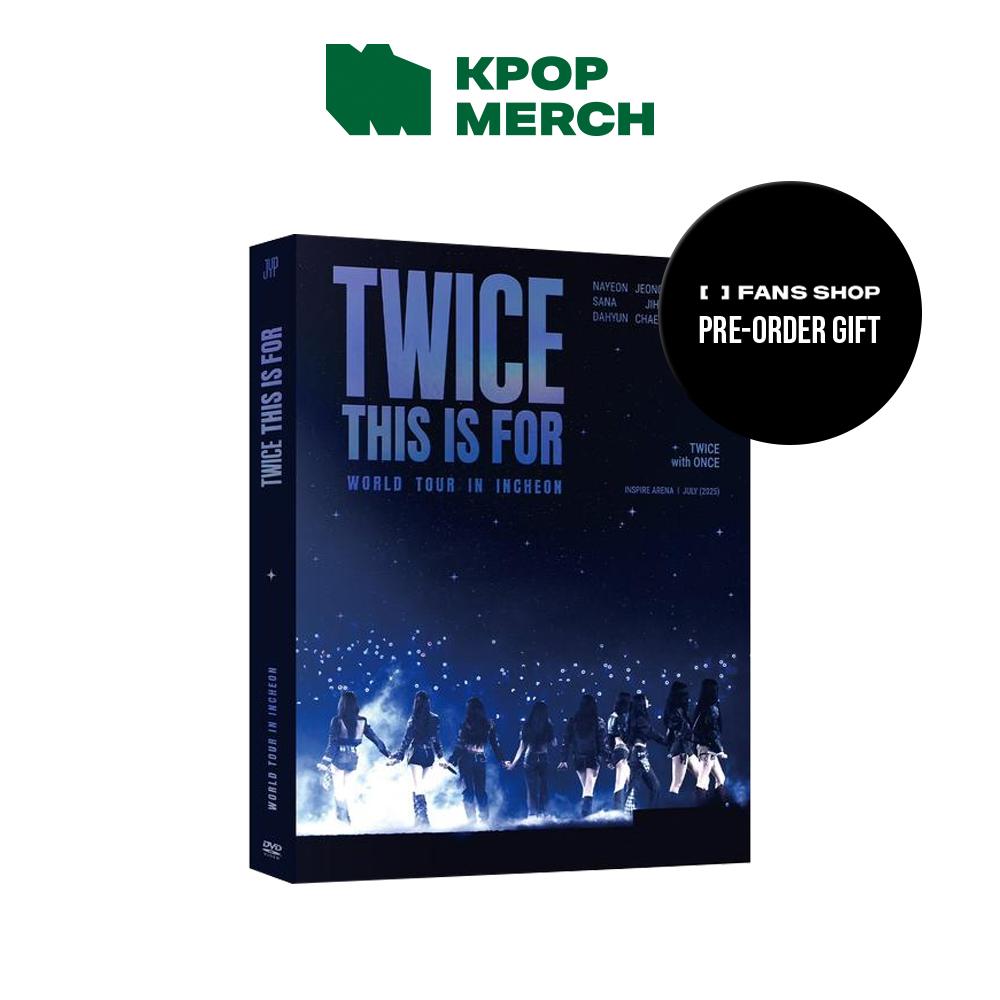 [Предзаказ] TWICE - [THIS IS FOR] Мировой тур В ИНЧХОНЕ DVD Album only