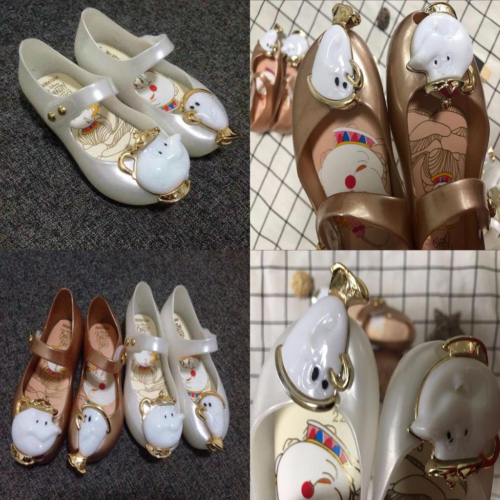 Adorable New Rose Kids Girls Mini Melissa Shoes Sandals For Toddlers In Us Sizes 6-11