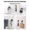 5PCS Universal Wall Mounted Headphone Stand Gaming Controller Holder Headset Display Rack Under Desk Hanger Hook For Earphone Bracket