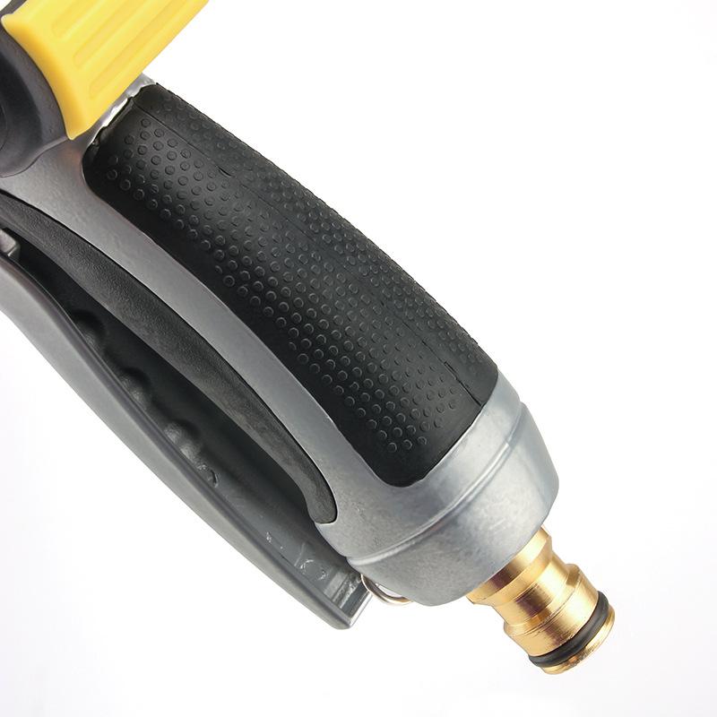 High-Pressure Rubberized Water Gun for Cleaning, Watering, and Car Wash