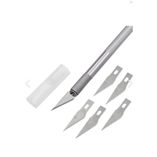 

Набір ножів Knife Design Hobby Scalpel Creator із 5 змінними лезами