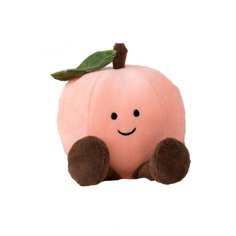 Adorable Fruit Party Plushies For Kids- Banana, Eggplant, Peach, And Pear Options!