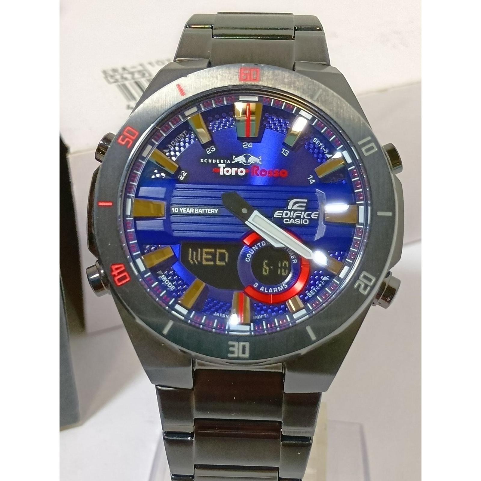 Б/у часы Casio EDIFICE ERA-110TR-2ADR Scuderia Toro Rosso LIMITED EDITION 2018