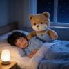 Cute Bear Plush Toy With Soft Polyester Fabric For Kids Birthday Gift