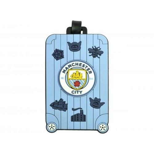 Manchester City FC Crest Luggage Tag