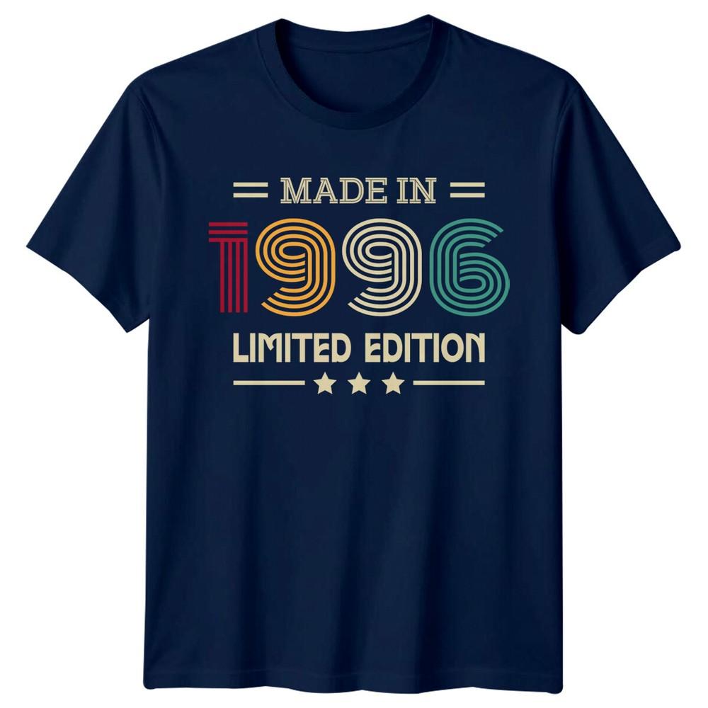 Made In 1996 Unisexs T Shirt 30th Birthday Gift Limited Edition