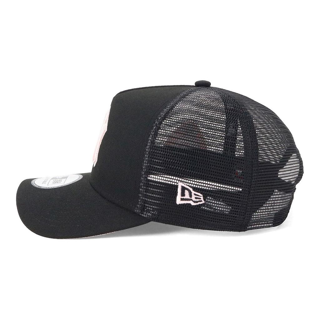 New Era 9FORTY AFrame Trucker Mesh Cap NY Black Pink New York Yankees Men Free 15355863 NER37C0412