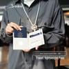 Porta-Passaporte e Carteira de Viagem Ósseo com Organizador de Documentos