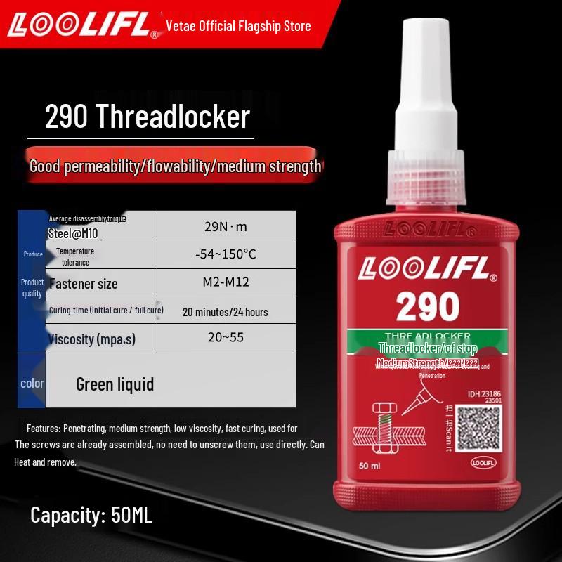 243 High Temp Anaerobic Threadlocker Screw Glue