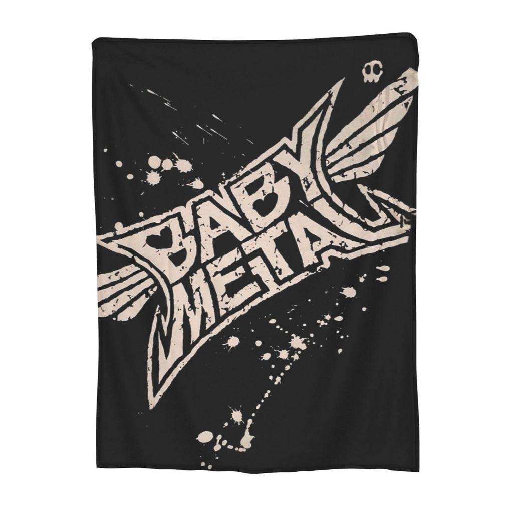 Babymetal Combination Blanket Flannel Sofa Throw Blanket Warm Throw Blankets for Couch Bedding Outdoor Throws Bedspread Quilt