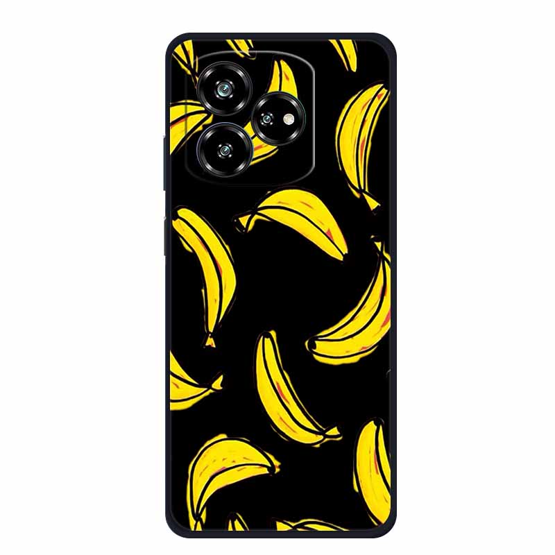 Funda For ZTE Axon 60 Lite Case Cute Cartoon Cat Black Silicone Soft Phone Case For ZTE Blade V60 Axon 60 Back Cover Case 60lite