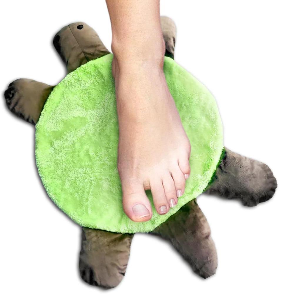 

Washable Turtle Floor Mop Pad Reusable Hands-Free Mop New Floor Turtle Foot Mop Dia 30cm