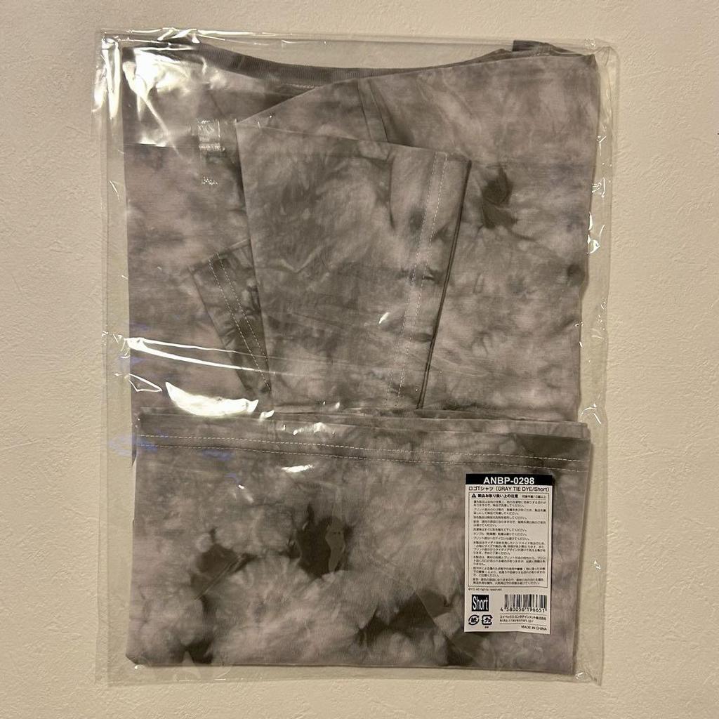 [USED] BLACKPINK T-shirt GRAY TIE DYE