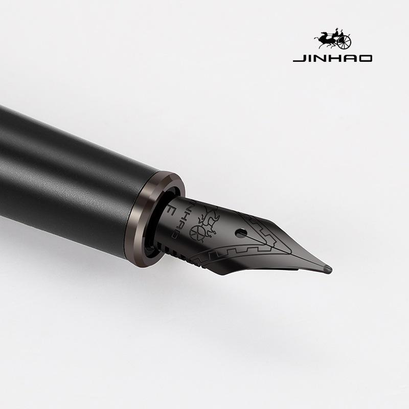 Jinhao 95 Morandi Fountain Pen - Versatile Writing Tool for Students, Adults, and Calligraphy with Replaceable Cartridge.