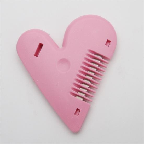 Hair Trimmer Creative Shape Solid Construction Decoration for Shaped Hair ABS Heart Trimming Comb Home