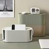 Plug-in Board Storage Box Data Cable Socket Plug-in Power Cable Organizer Wiring Board Concentrator Artifact Wire Storage Boxes
