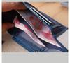Men's Korean Style Canvas Tri-fold Wallet for Youth and Students