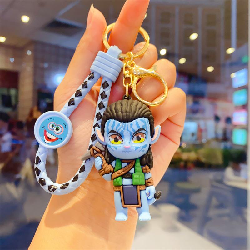 Мультяшный Милый Синий Эльф Брелок Подарок Подарок Кукла Игровой Автомат Подвеска Кукла Подвеска для Сумки