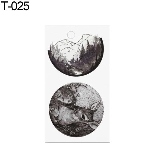 Trigram Animal Temporary Fake Tattoo Sticker Body Art Removable Decal