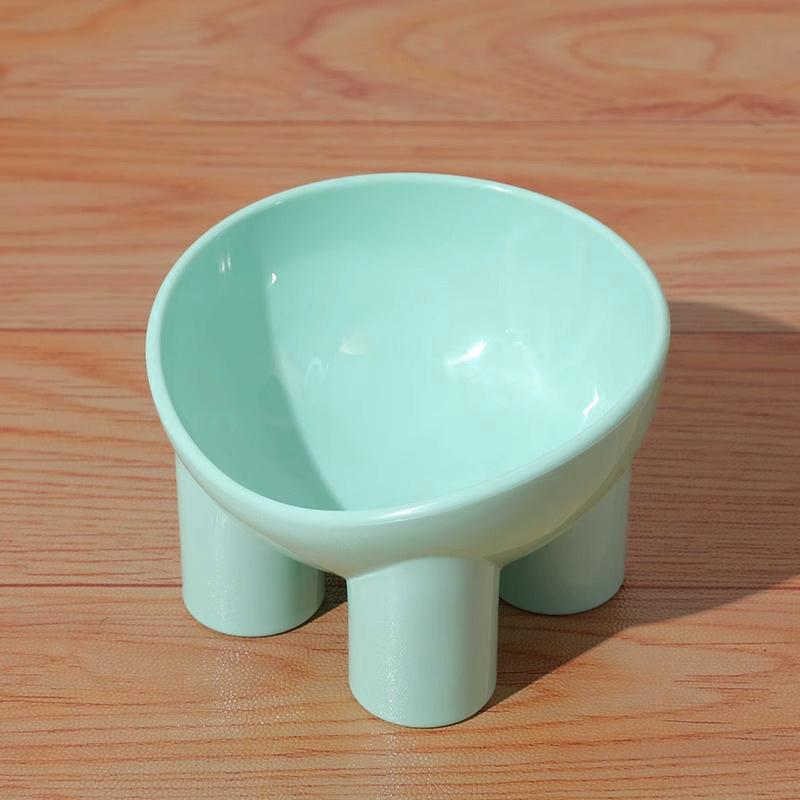 

Neck guard pet bowl, anti-knock basin, cat food, water and feeding bowl синий