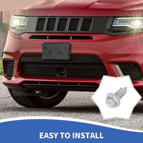 Fit for 2017- JEEP GRAND CHEROKEE FRONT LICENSE PLATE BRACKET Accessories