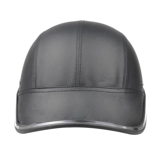 Motorcycle Half Helmet Impact Resistant Wide Brim Design High Strength Soft Liner Shockproof Adjustable Bike Motorcycle Half Helmet
