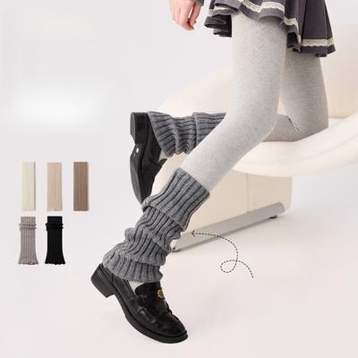 Damen Herbst und Winter Warme Wadenhohe UGg Stiefel Gestrickte Stulpen Frotteesocken