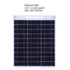 Solar Panel Dual USB Heat-Resistant Quick Charge ABS Good Toughness Solar Plate Outdoor Supplies