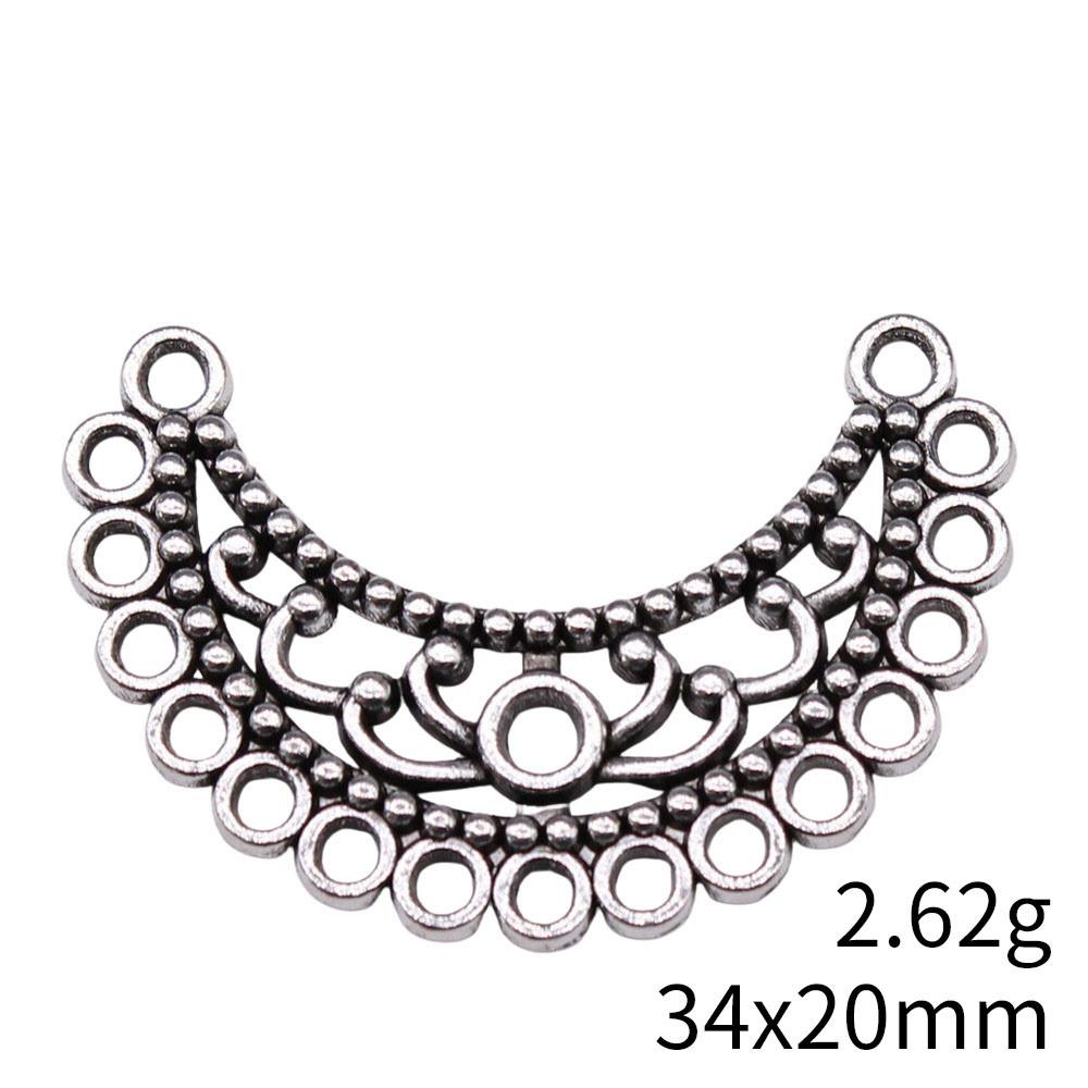 Gifts For Women Jewelry Findings & Components Curved Necklace Connector Accessories Parts Women's Bags Accessories