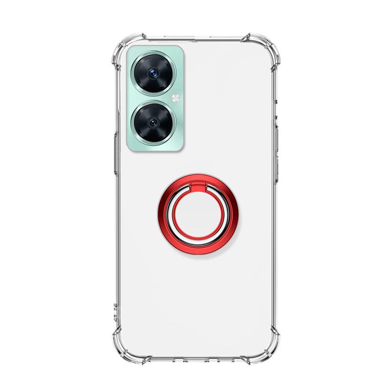 Průhledné pouzdro s kroužkem pro Huawei Nova 11i Držák Nárazuvzdorné pouzdro pro Nova 11 10 9 8 7 Pro Průhledný měkký silikonový zadní kryt telefonu