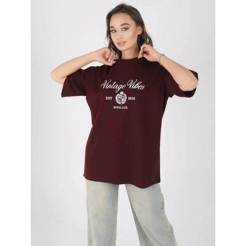 Fashion Style Fashion Print round Neck Short Sleeve Cotton T-shirt Top Printed Letter Cotton T-shirt