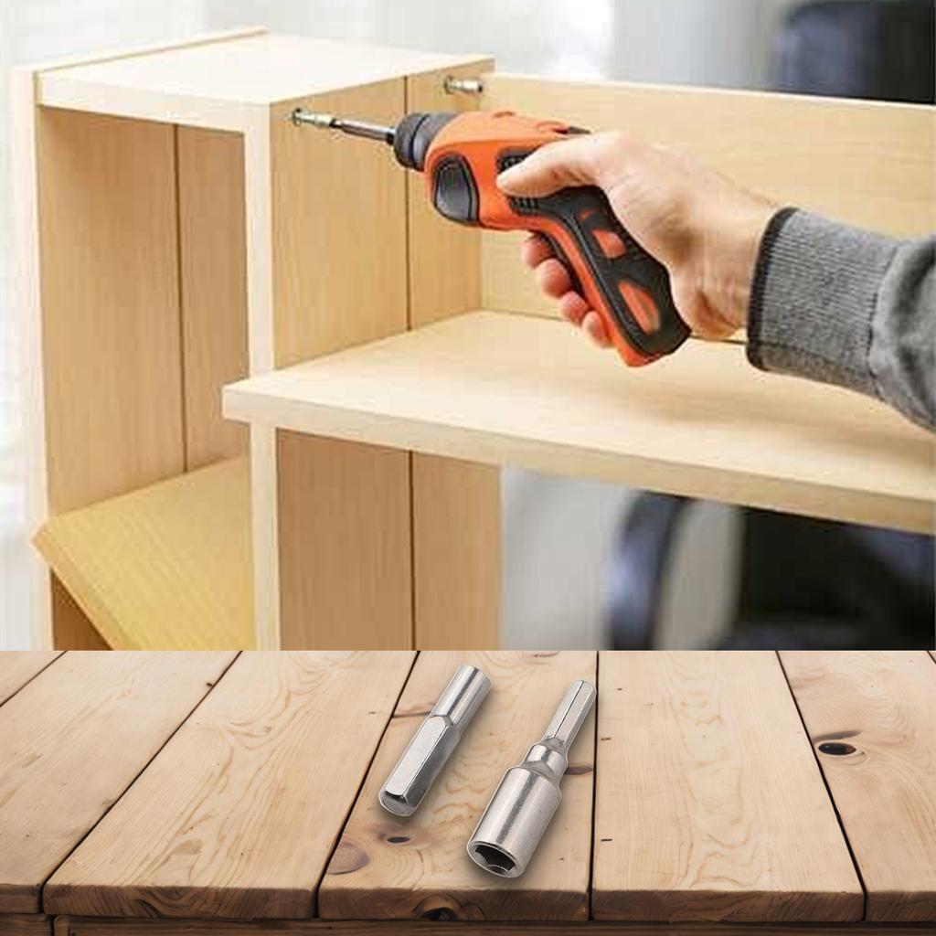 Adapter Socket Sleeve for Secure Connection of For Screwdriver Drill Bits